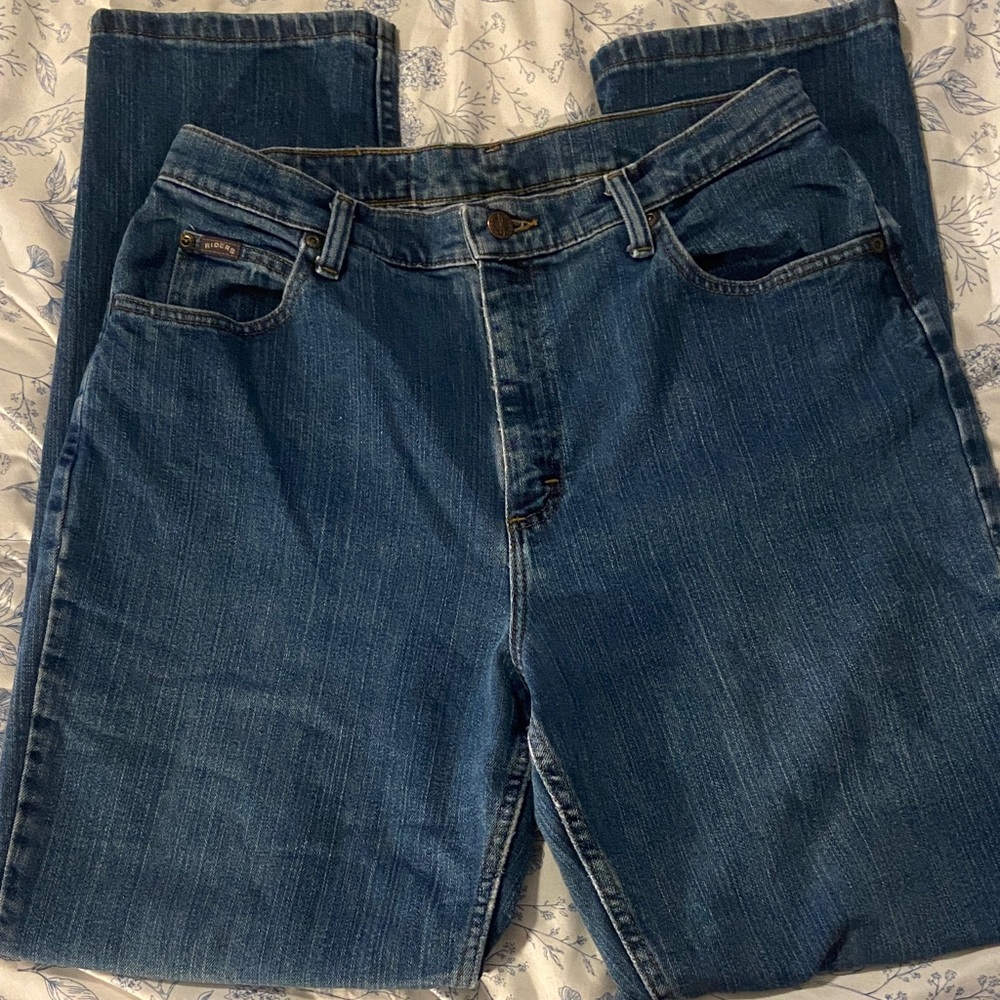 90s Vintage Lee Riders Blue Jeans